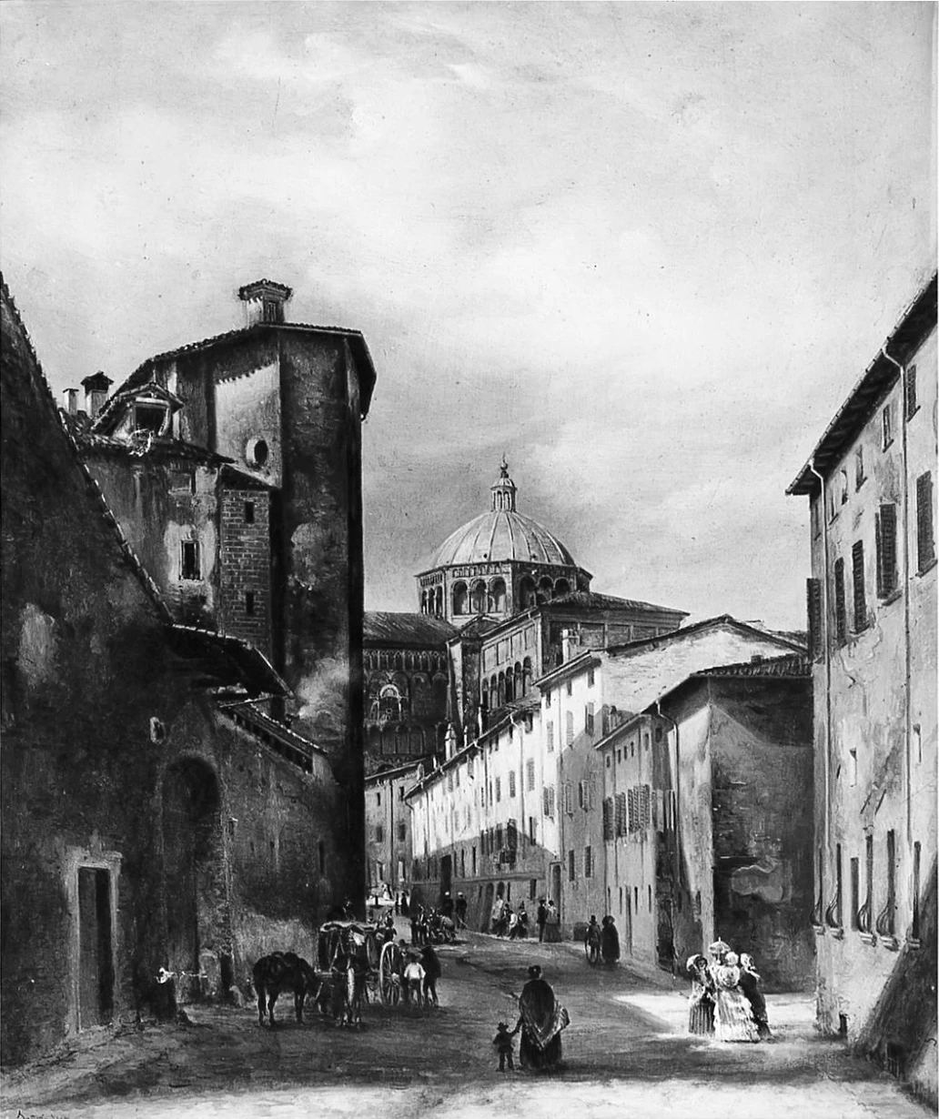 Una strada di Parma - Palazzo Pitti, Firenze